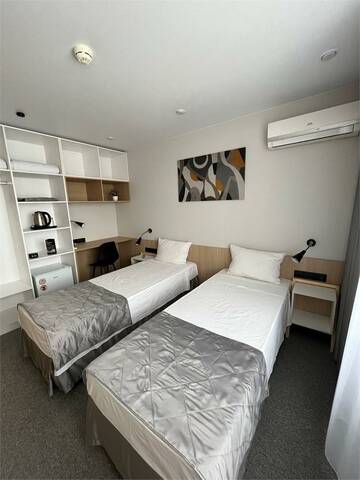 Номер стандарт улучшенный с 2 односпальными кроватями в Гостинице Опава